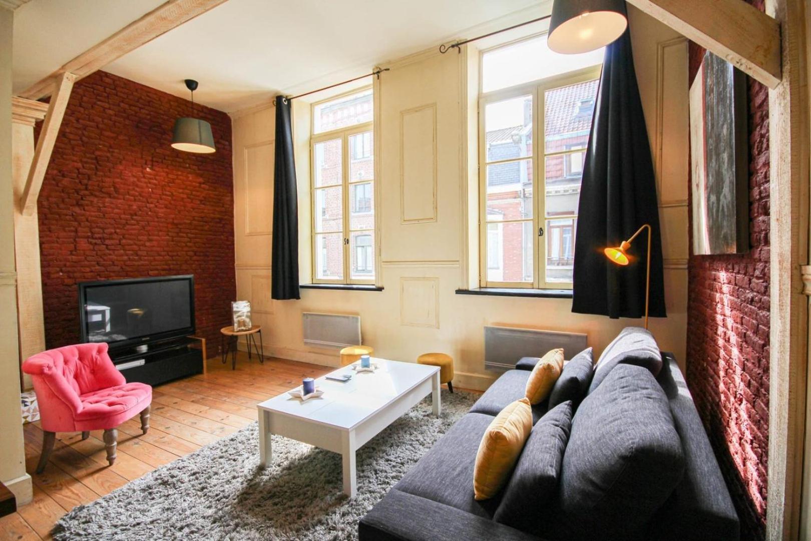 Old Lille Charming Duplex Apartment Extérieur photo