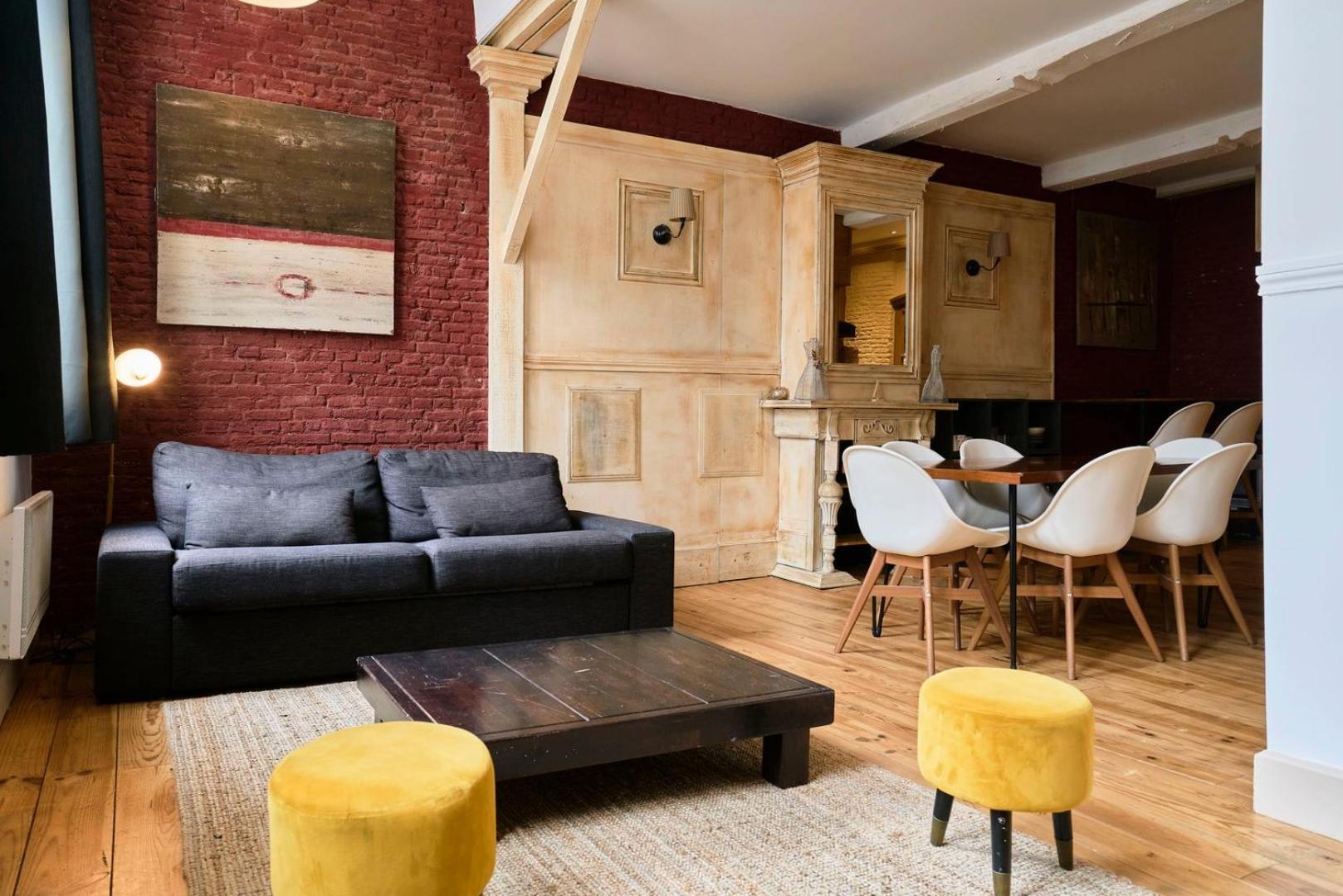 Old Lille Charming Duplex Apartment Extérieur photo